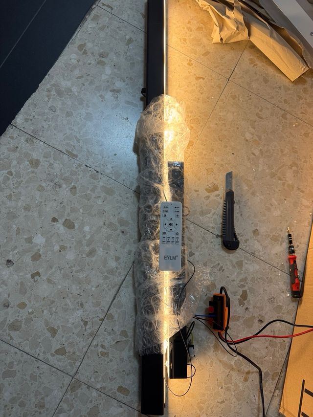 Lámpara de techo LED con mando