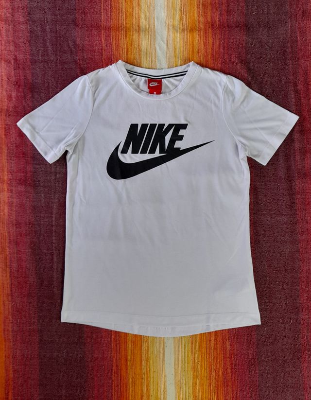 Camiseta Nike Blanca Logo Swoosh