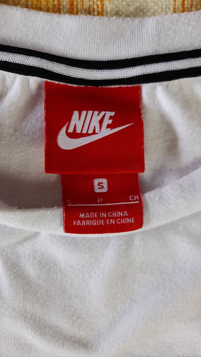 Camiseta Nike Blanca Logo Swoosh