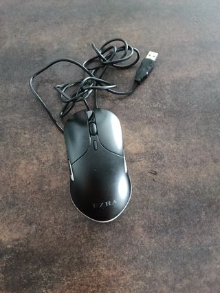 Ratón Gamer EZRA Negro