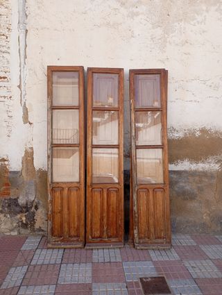 3 Puertas Madera con Tapaluz