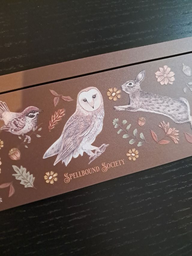 Expositor de cartas otoñal con animales