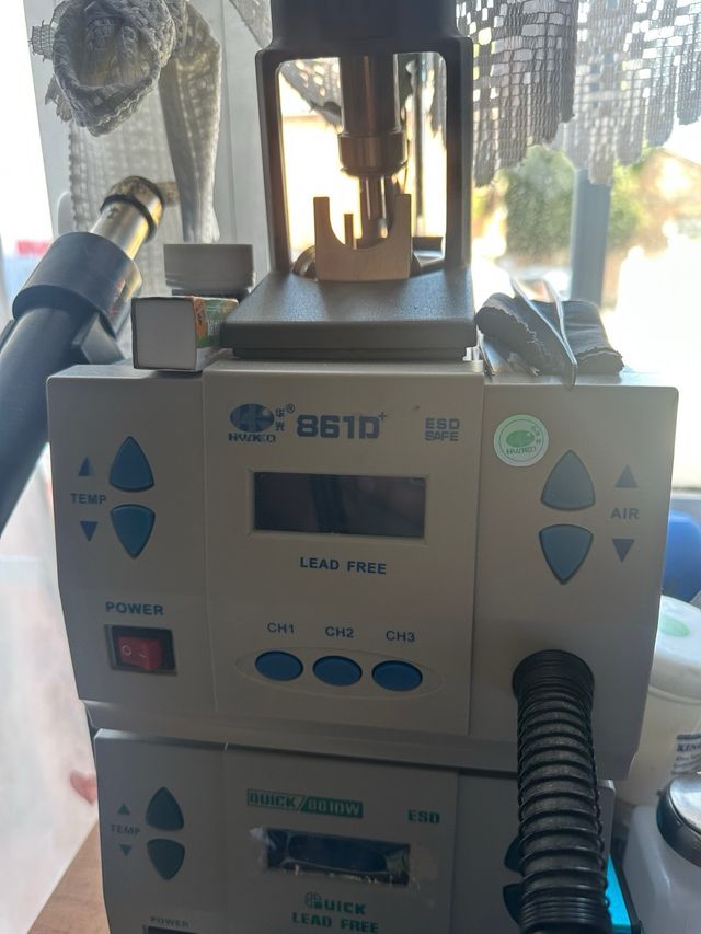 Stazione di saldatura Hulko 861D+ (funzionale)