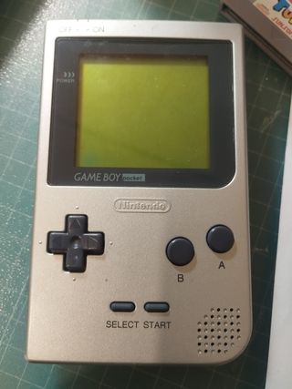 Nintendo Game Boy Pocket Plata