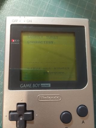 Nintendo Game Boy Pocket Plata