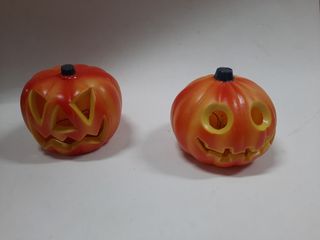 2 Calabazas Halloween con Luz