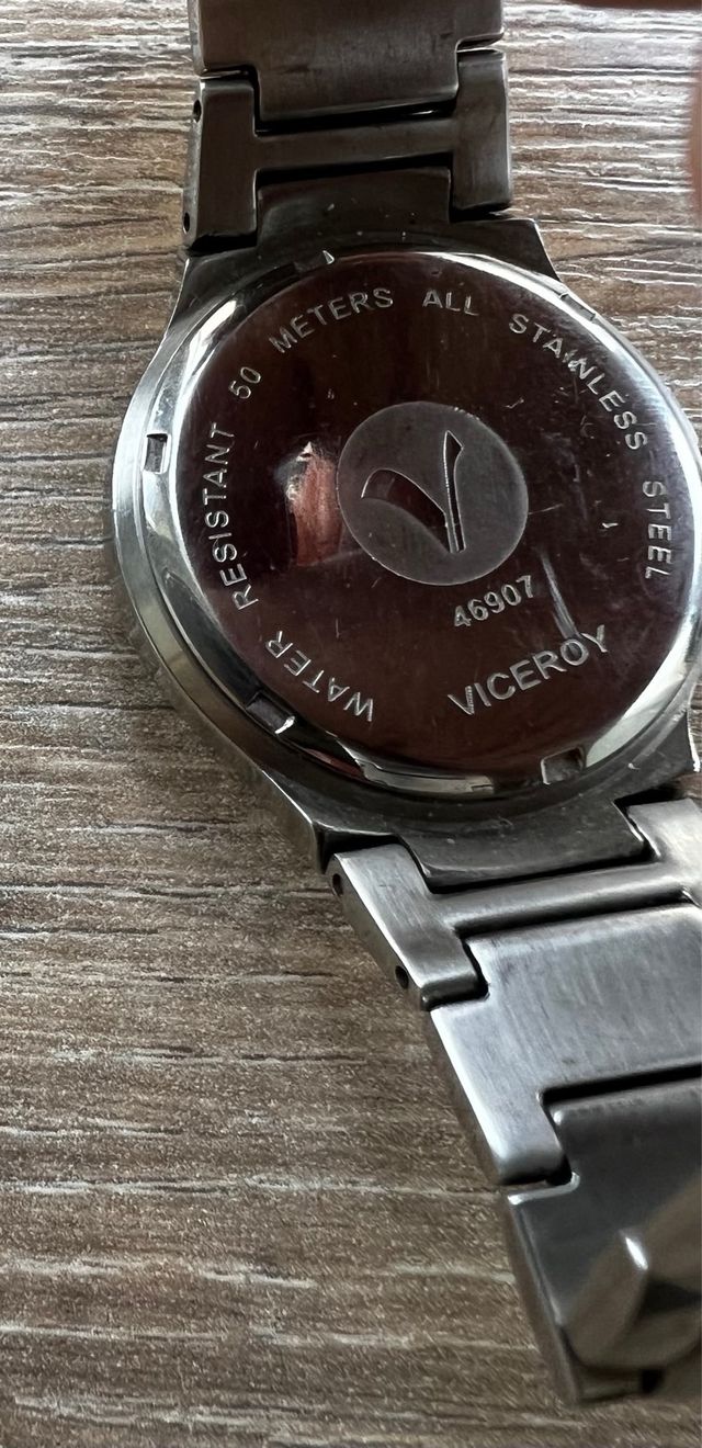 Reloj Viceroy Plata y Blanco