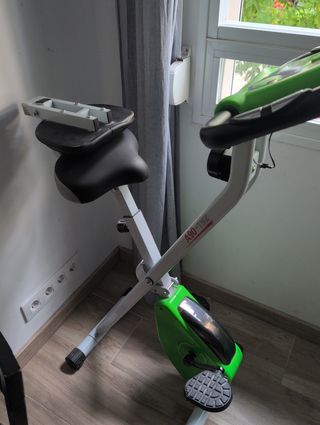 Bicicleta Estática Verde