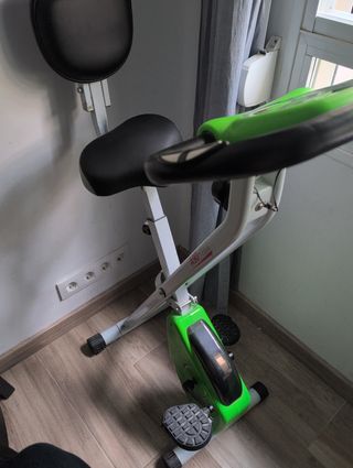 Bicicleta Estática Verde