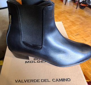 Botines Valverde del Camino Hombre Negros
