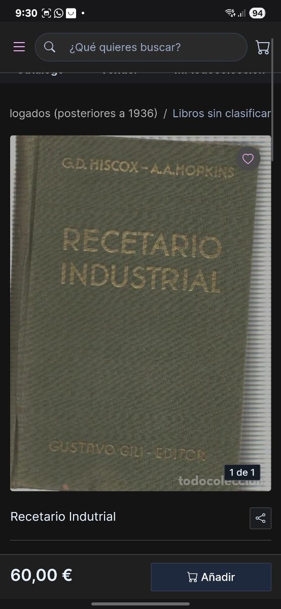 Recetario Industrial y Recetario de Droguería