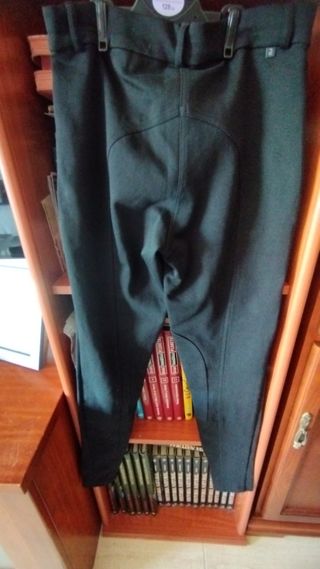 Pantalones de equitación Fouganza negros