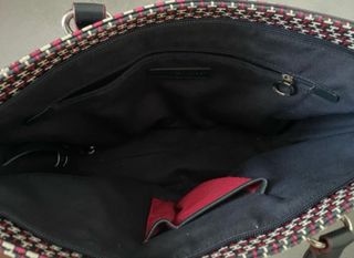 Borsa Tommy Hilfiger fantasia geometrica