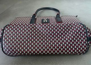 Borsa Tommy Hilfiger fantasia geometrica