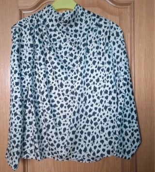 Blusa Zara Talla XS Estampado 