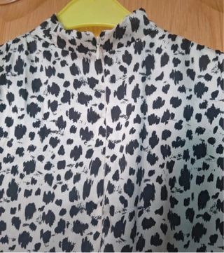 Blusa Zara Talla XS Estampado 