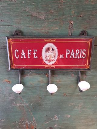 Appendino Caffè de Paris con pomelli in ceramica 