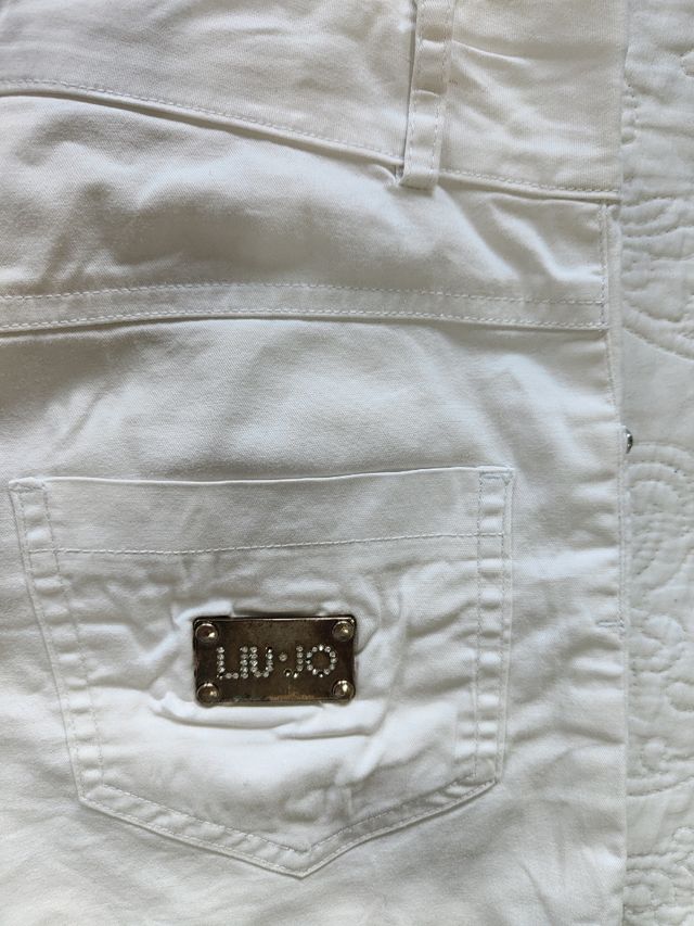 Pantaloncini Liu Jo Junior bianchi taglia 12 anni