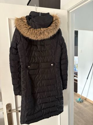 Plumífero Negro Tommy Hilfiger Mujer