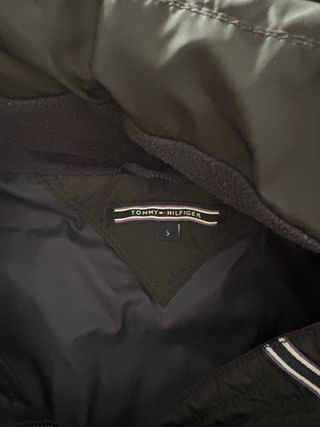 Plumífero Negro Tommy Hilfiger Mujer