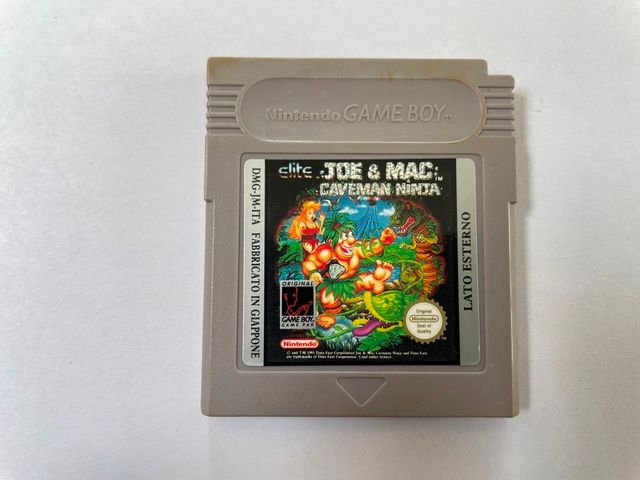 Joe & Mac Caveman Ninja Nintendo Game Boy Gb Ita D