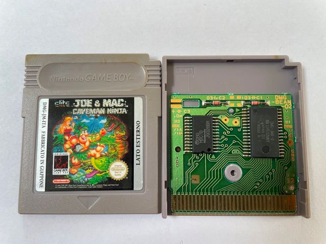 Joe & Mac Caveman Ninja Nintendo Game Boy Gb Ita D