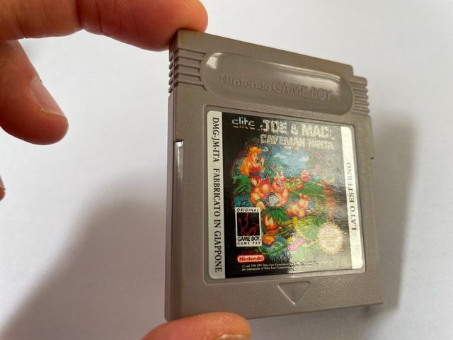 Joe & Mac Caveman Ninja Nintendo Game Boy Gb Ita D
