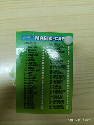 Colección Magic Cards Fútbol Matutano 1994-95