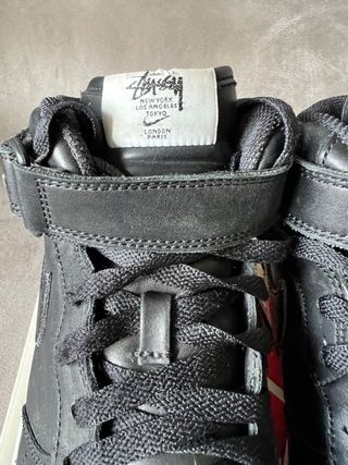 Nike Air Force 1 Mid x Stussy Negro