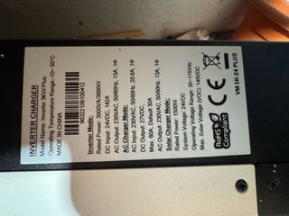 Inversor 3kW + 4 Placas Solares 450W