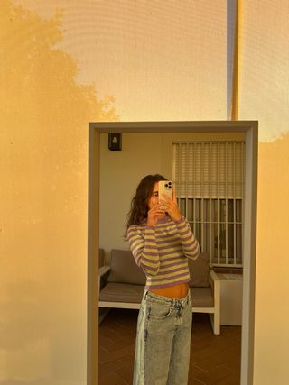 Jersey rayas Pull&Bear 