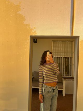 Jersey rayas Pull&Bear 