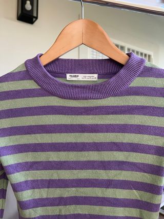 Jersey rayas Pull&Bear 