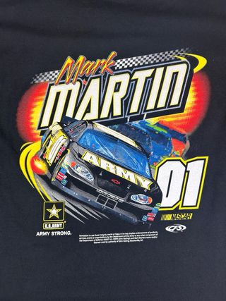 Camiseta Nascar Mark Martin 01 vintage americana