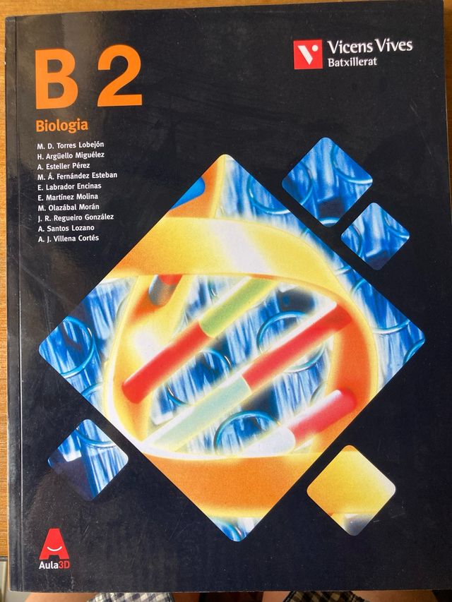 B 2 (BIOLOGIA) BATXILLERAT AULA 3D