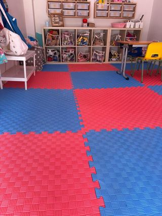 Alfombra Puzzle Tatami encastrable 2,5cm 1m x 1m