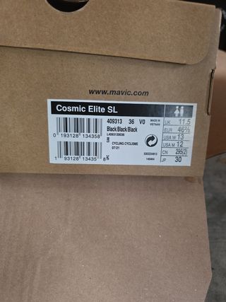Zapatillas Mavic Cosmic Elite SL Negras