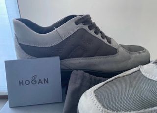 Hogan Scarpe Uomo Taglia 43 Grigie
