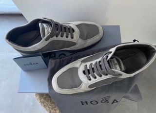 Hogan Scarpe Uomo Taglia 43 Grigie