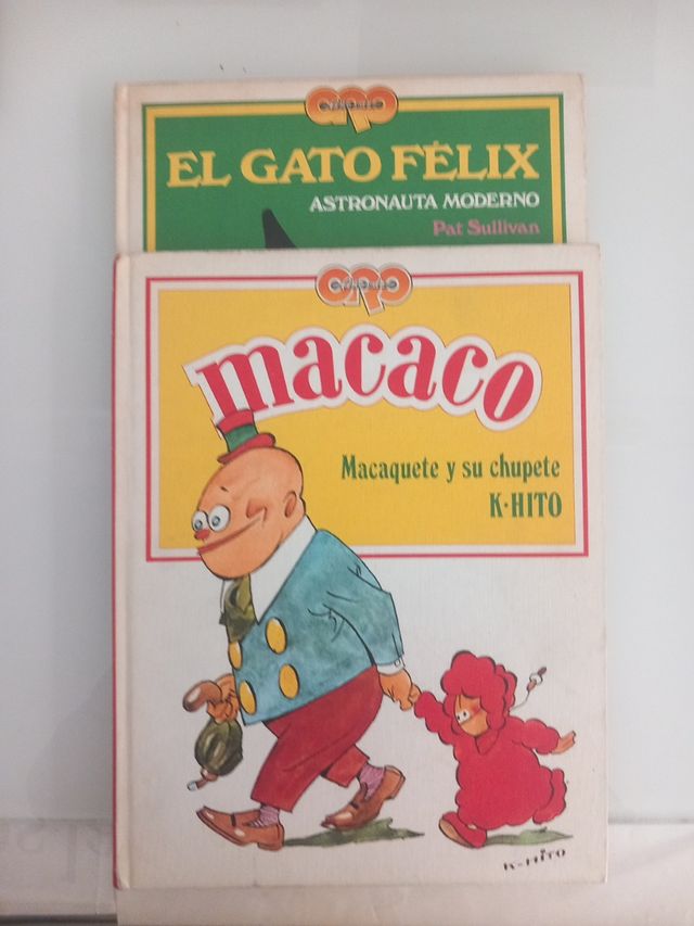 Set di fumetti Cat Felix e Macaco