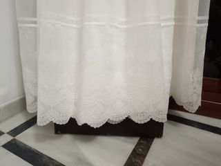 Traje de Comunión Blanco con Lazos