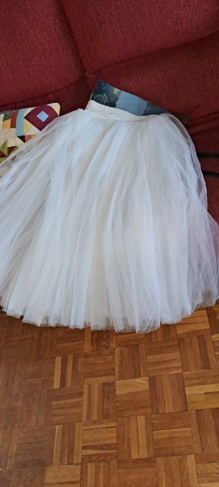 Falda Tutu Romántico Maty Talla 40