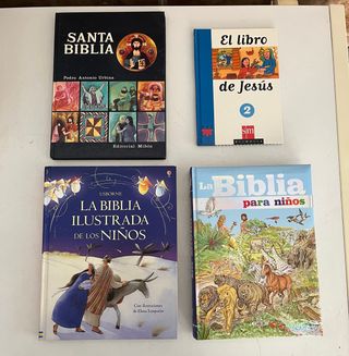 Lote de libros religiosos
