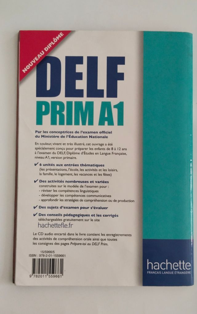 DELF Prim A1, Préparation à l'examen du + CD