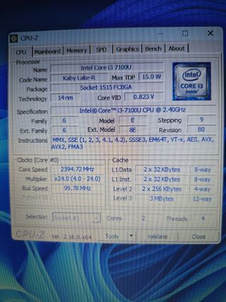 Ordenador portátil Hp i3 con disco SSD+HDD