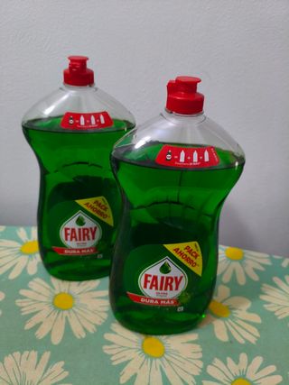 2 Botellas Fairy Original Lavavajillas