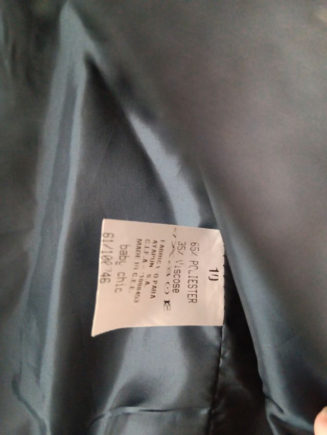 Chaqueta colegio Highlands T10 niña .2 unidades