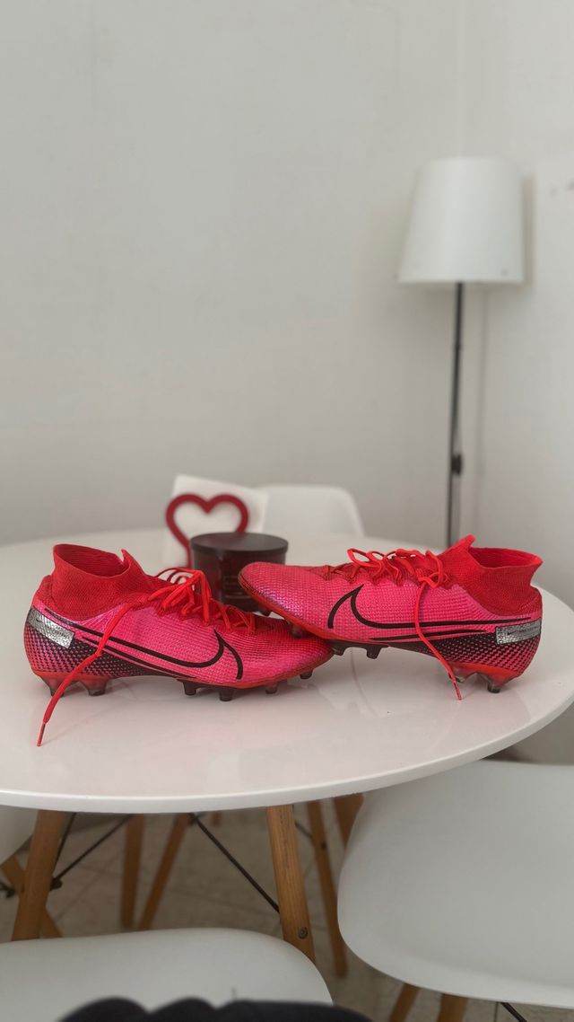 Nike Superfly 7 Elite Botas Fútbol Rosas