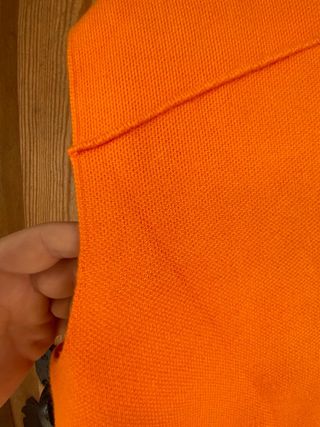 Chaleco Zara Naranja Talla Única