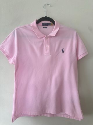 Polo Ralph Lauren Chica Talla L Rosa